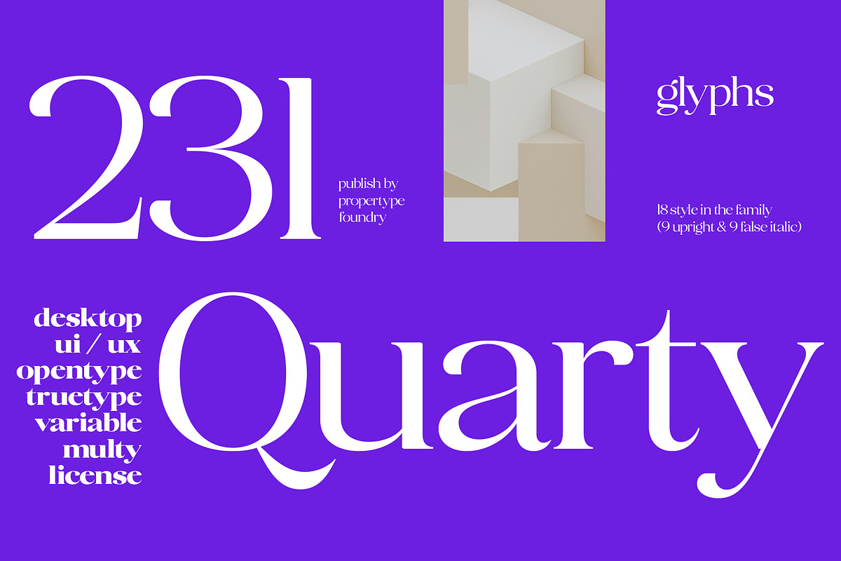 Quarty Serif, a Serif Font by Propertype (Photo 11 of 14)