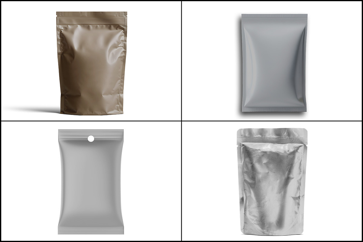 Stand-Up Pouch Mockup, a Product Mockup by GraphicsPixel (Photo 2 of 6)