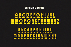 Chalmone - Condensed Rounded Font