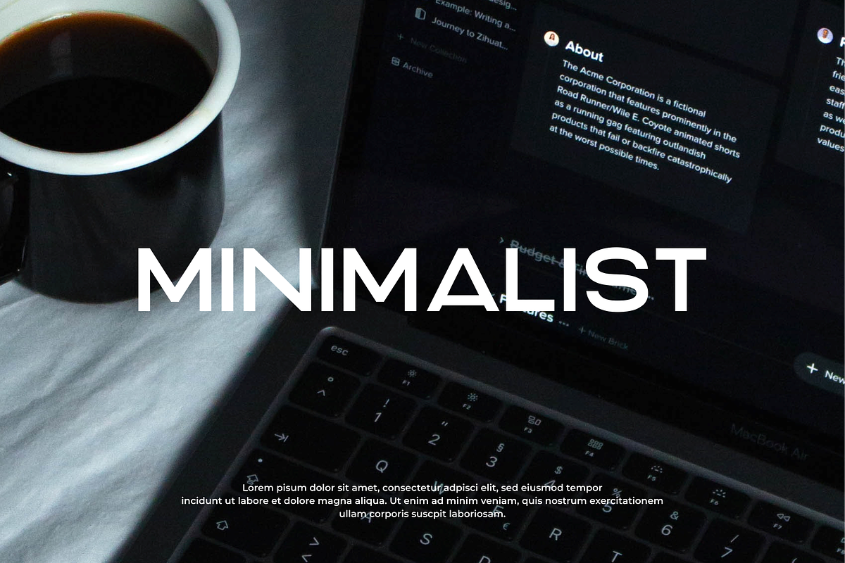 QOBAR - font for logos, a Sans Serif Font by Vroz Studio (Photo 4 of 7)