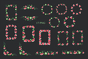 Watercolor Watermelon Frames PNG, a Food Illustration by Alena Kurian (Thumbnail 3 of 3)