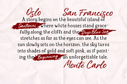 Take Me to Lisbon Again | Trio Font, a Script Font by Metasena Typefoundry (Thumbnail 5 of 9)