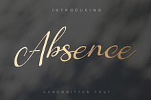 Absense - Hadwritten Font