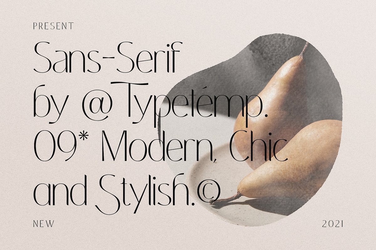Coastine - Chic Modern Font, a Sans Serif Font by Typetemp Studio (Photo 2 of 26)