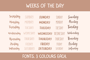 Digital Beige Planning Templates