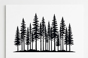 Majestic Pine Trees SVG, a Finance Illustration by Amazin_art (Thumbnail 9 of 32)