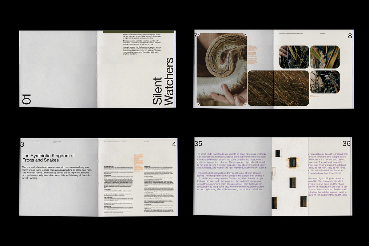 Square Book 12x12 Bound-in inserts, a Magazine Template by an-arketype studio. (Photo 5 of 8)