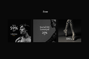 Luxuryal Social Media Kit, a Templates & Theme by Dmitrievich Konstantin (Thumbnail 10 of 10)