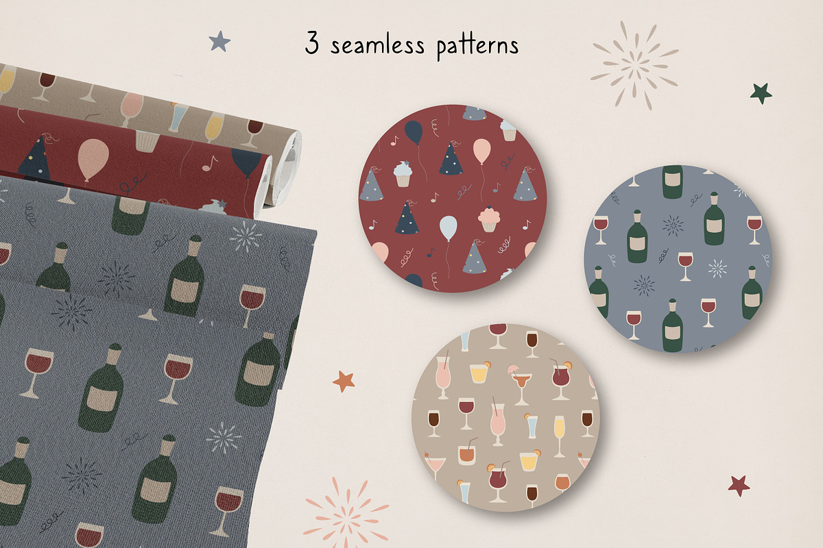 Party Time. Vector collection, an Illustration by Guvi-Design (Photo 2 of 8)