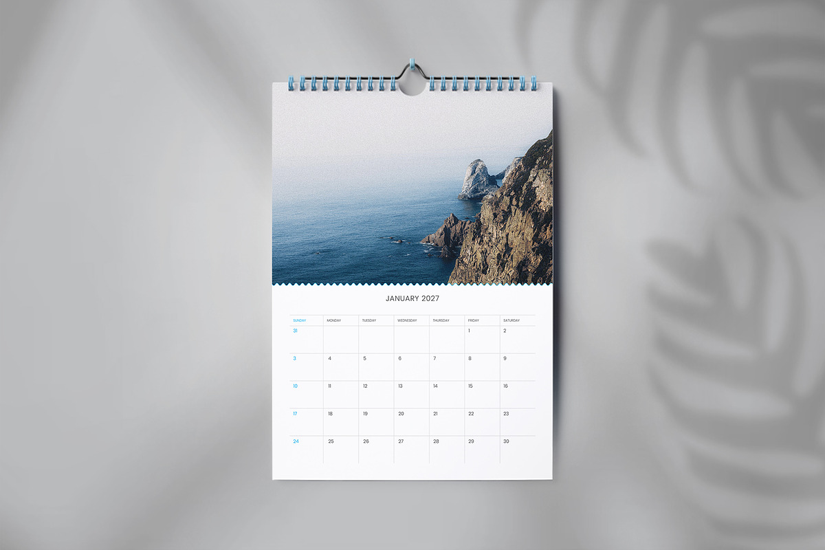 Wall calendar design template, a Stationery Template by Tanmoy Topu (Photo 2 of 3)