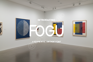 Fogu - Elegant Modern Sans Serif Fon, a Font by Astuti Studio
