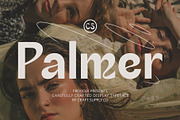 CS Palmer – Art Nouveau Font, a Sans Serif Font by Craft Supply Co. (Thumbnail 1 of 8)