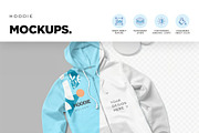 4 Hoodie Mockups, a Hoody Mockup by megostudi0 (Thumbnail 6 of 6)