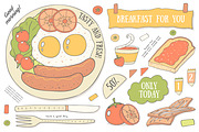 Food infographic, an Object Graphic by Veresk (Thumbnail 1 of 6)