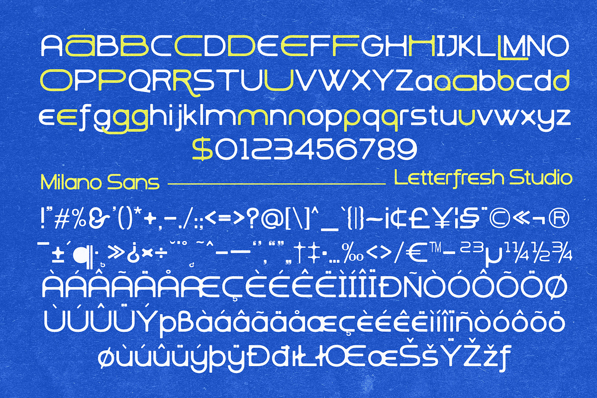 Milano Editorial Vintage, a Script Font by Letter Fresh (Photo 11 of 13)