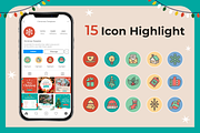 Christmas Instagram Template, a Social Media Template by Brandearth RRGraph (Thumbnail 3 of 6)