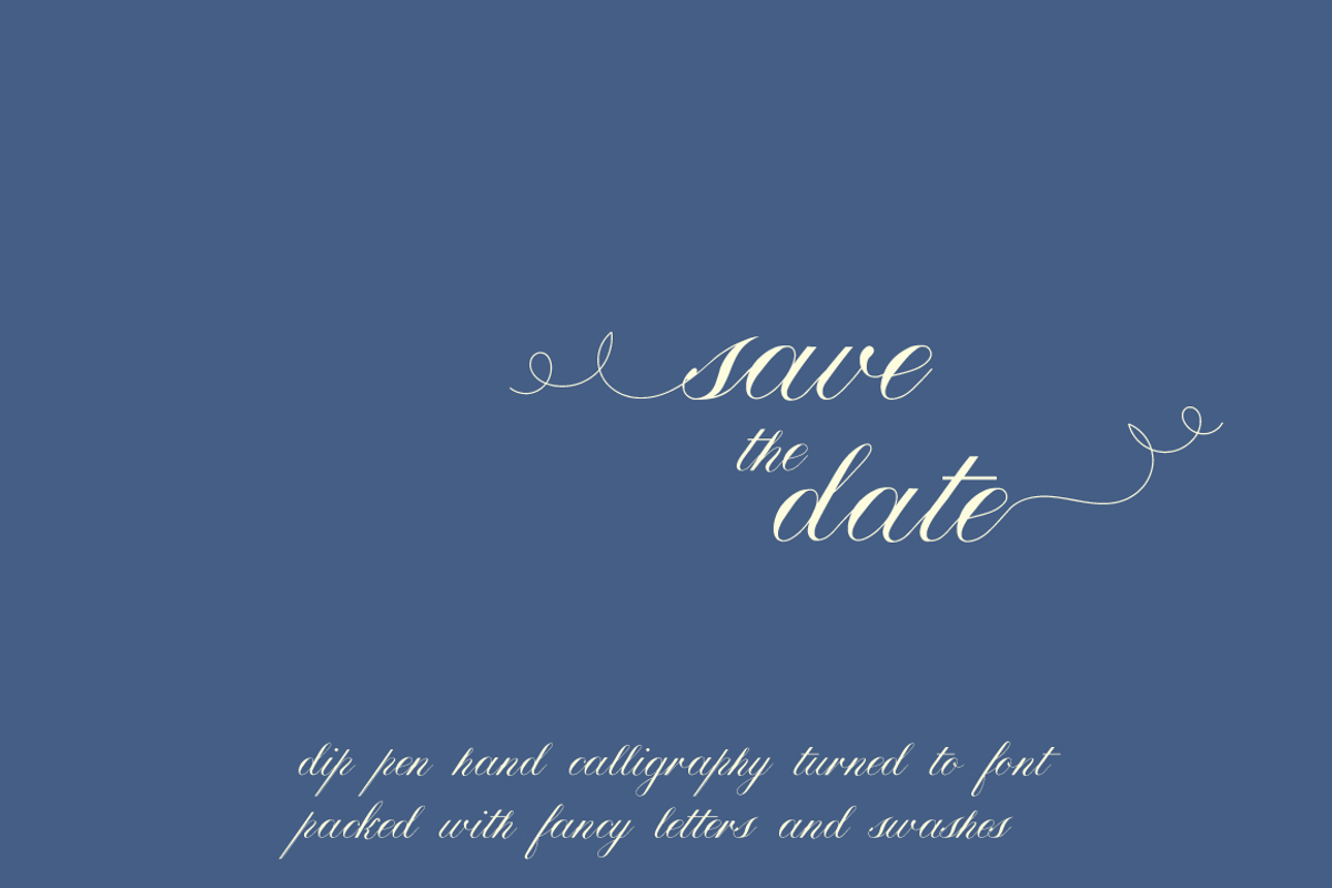 Calissa Pro font preview 6