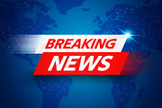 Breaking News Live Banner, a Background Graphic by Black White Mouse Design (Thumbnail 1 of 3)