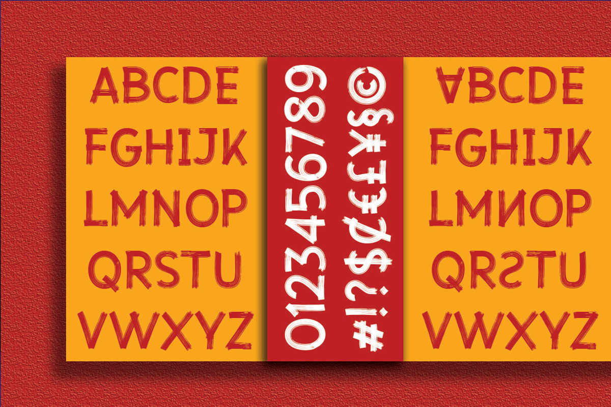 Vanquish | Brush Font, a Sans Serif Font by Almeera Std (Photo 5 of 10)