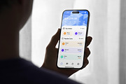 Phone 15 Pro Mockup in Hand, an iPhone Mockup by Asylab (Thumbnail 4 of 4)