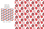 Polish Mexican Floral Pattern Pack, a Pattern Graphic by Design Unique (Thumbnail 9 of 13)