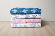 Dove Seamless Pattern Collection, a Pattern Graphic by AnbyArt (Thumbnail 6 of 10)