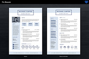PRO Resume 1, a Resume Template by ikono.me (Thumbnail 3 of 5)
