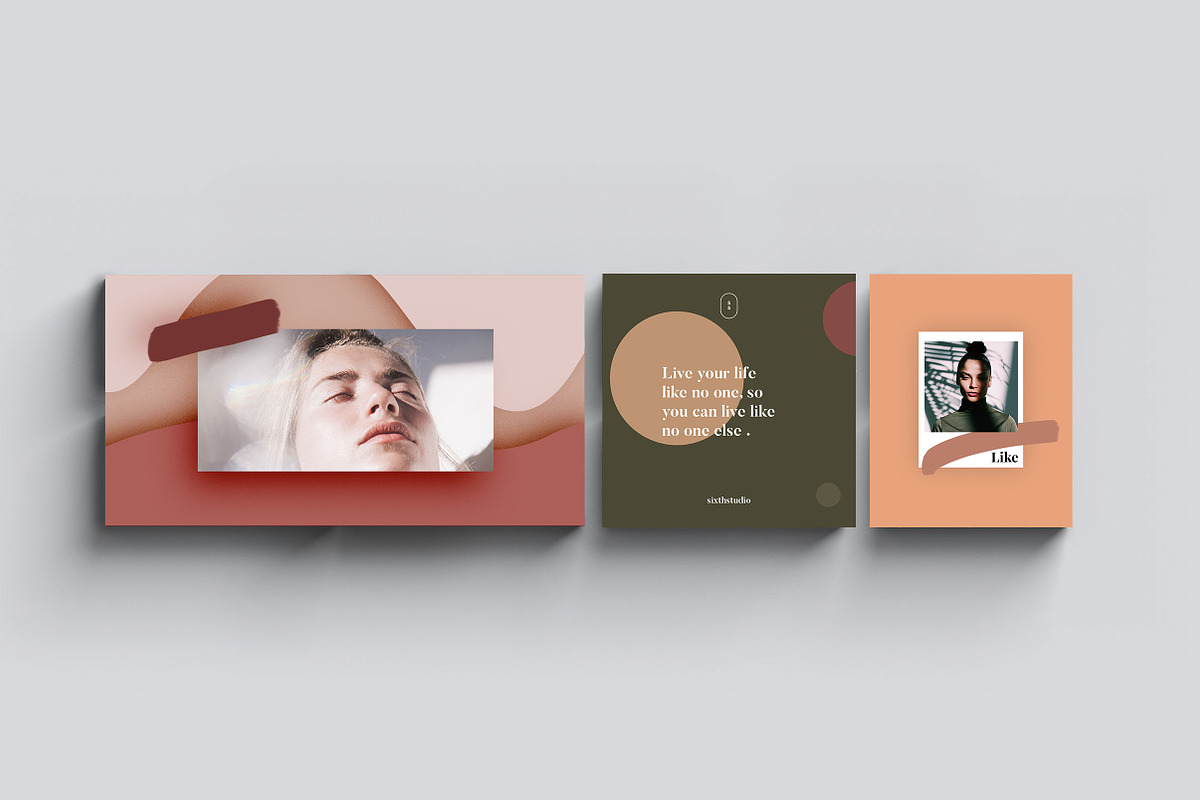 Joyce Social Media Pack, a Social Media Template by Sixth Studio Co (Photo 2 of 8)