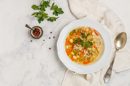 Pickle soup (rassolnik)