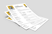 Resume / CV Template, a Resume Template by Abdul Studio (Thumbnail 4 of 5)