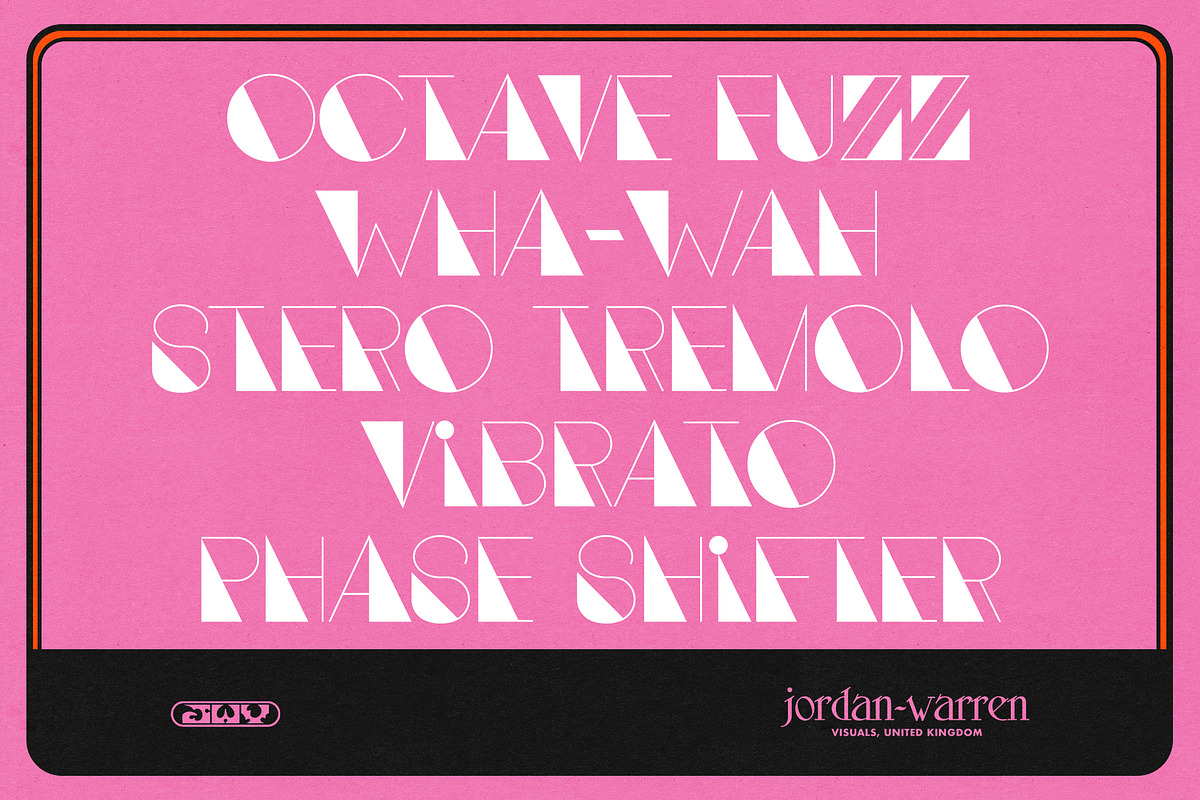 JWV - ELECTRIC LADY, a Sans Serif Font by Jordan Warren Visuals (Photo 5 of 9)