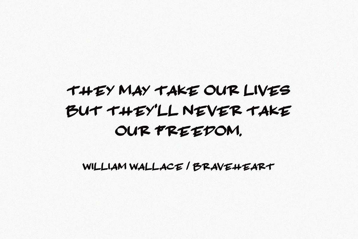 BRAVEHEART | a soulful display font, a Sans Serif Font by Heart + Soul Studios (Photo 5 of 9)