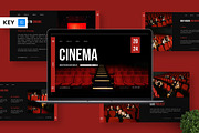 Cinema - Movie Keynote Templates, a Presentation Template by Deepslide Studio (Thumbnail 1 of 6)