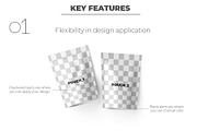 Tall Stand Up Zip Lock Pouch Mockup, a Packaging Mockup by Sheikhadesign (Thumbnail 2 of 11)