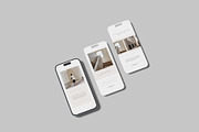 Smartphone Screen Mockup, an iPhone Mockup by lamorastudio (Thumbnail 5 of 11)