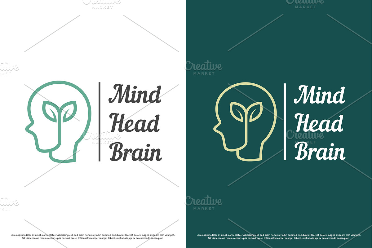 Mind Health Care Logo Design Vector, a Branding & Logo Template by Morvana Crew