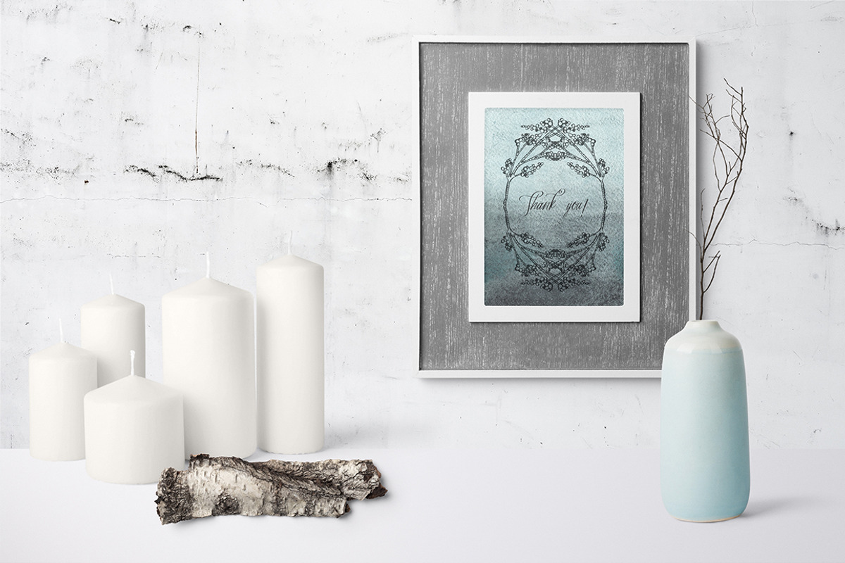 winter collection;wreaths,shapes,sea, an Object Graphic by DigitalDream (Photo 14 of 14)