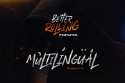 Better Rolling - Brush Font, a Font by Masanis (Thumbnail 10 of 12)