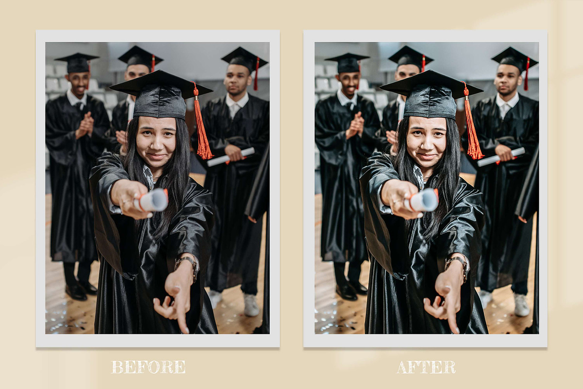 Graduation Lightroom Presets Desktop, a Preset Add-On by 3Motional