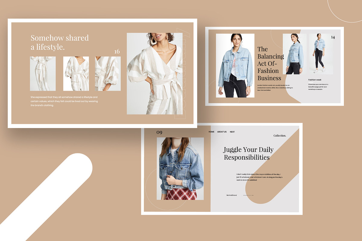 Collection - Fashion Powerpoint, a Presentation Template by Dirtytemp Studio (Photo 5 of 11)