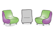 Crayon Brushes Illustrator Vector, a Brush Add-On by vladocar (Thumbnail 4 of 8)