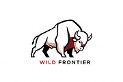 Wild Frontier Buffalo, a Branding & Logo Template by Logocreative (Thumbnail 1 of 2)