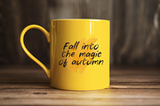 Autumn Brush Font, a Handwritten Font by Sronstudio (Thumbnail 2 of 12)