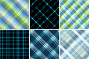 Masculine Plaid Blue and Green, an Illustration by Black Bird Studio (Thumbnail 2 of 5)