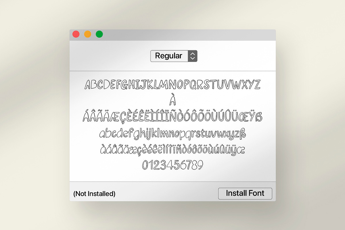 HOLLOW VIBES CUTE QUIRKY FONT, a Handwritten Font by Nonceni (Photo 11 of 11)