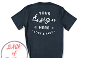 Back Of T-Shirt BC3001 Mockup Bundle, a Shirt Mockup by lock and page (Thumbnail 36 of 88)