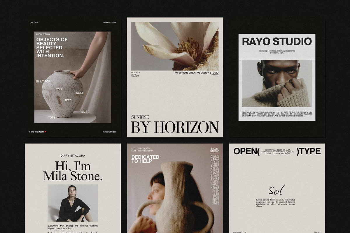 RAYO | Social Media Kit (III), a Social Media Template by Pixel Grid (Photo 7 of 10)