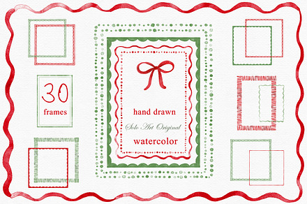Hand-Drawn Whimsical Frames, an Object Graphic by Solo Art Original