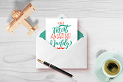 Father's Day Hand Lettering Set, an Illustration by 5August Art (Thumbnail 4 of 7)