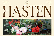 CS Hasten – Elegant Font